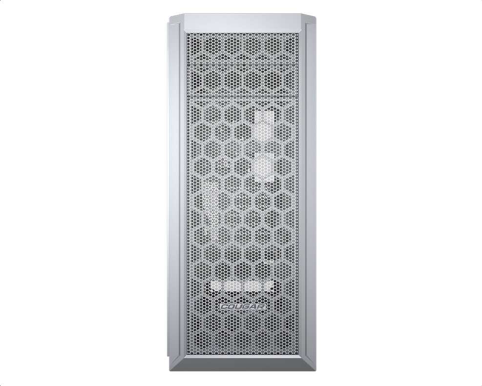 COUGAR PC skříň MX330-G Pro White Mid Tower Mesh Front Panel 1 x 120mm Fan TG Left Panel