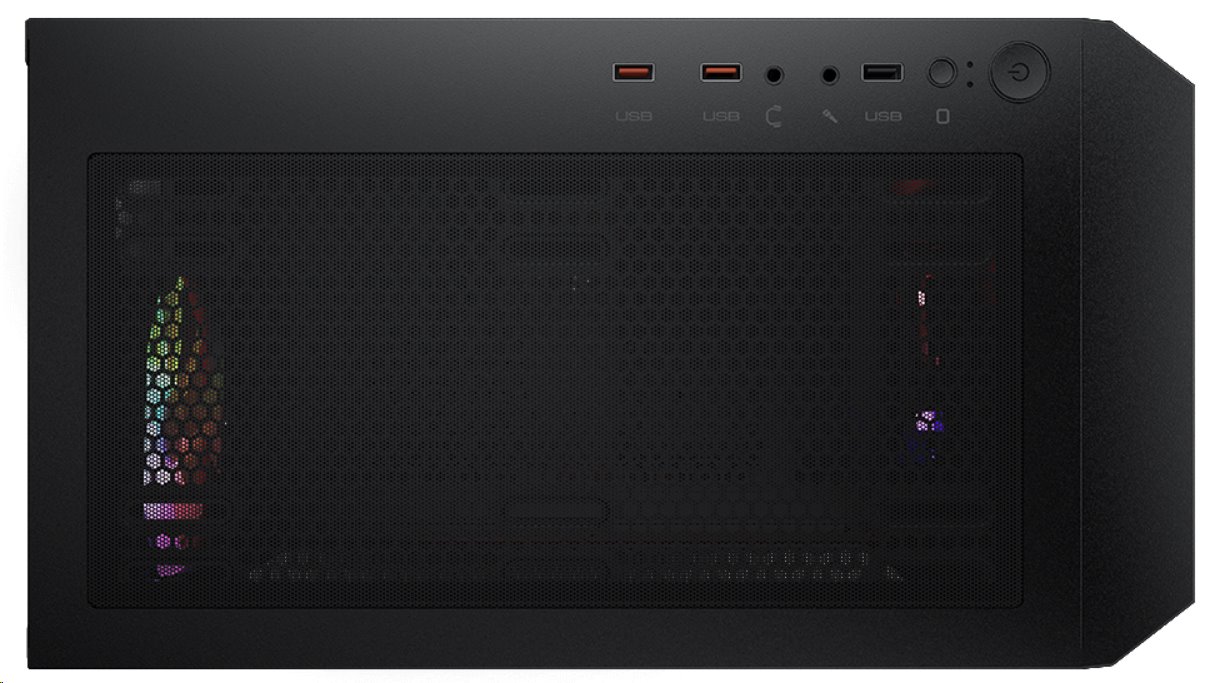 COUGAR PC skříň MX360 Mid Tower Tempered glass cover 120mm fan