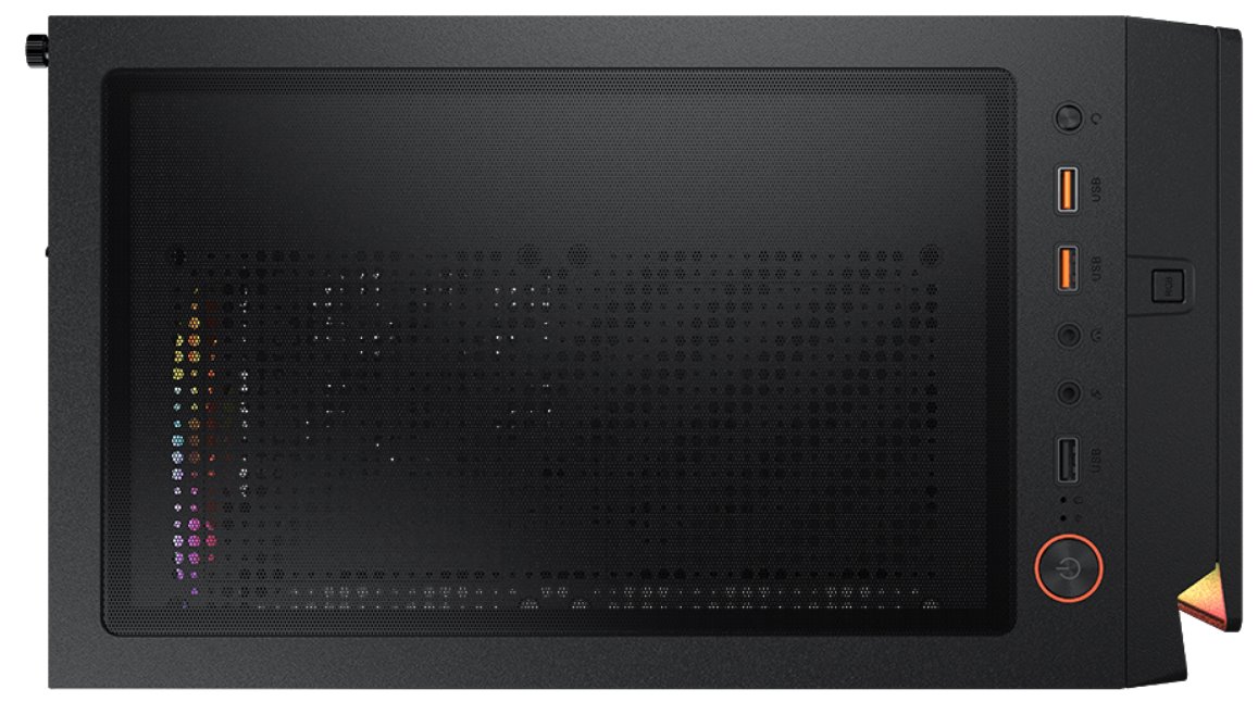 COUGAR PC skříň Purity RGB Black Mini Tower TG Front Panel ARGB strip / 1 x ARGB Fan / 3mm TG Left Panel