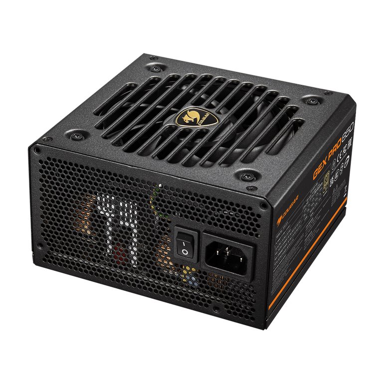 COUGAR PC zdroj GEX PRO 650W 80+ Gold, Fully, ATX3.1, PCIE5.1, GeForce RTX 50 series ready