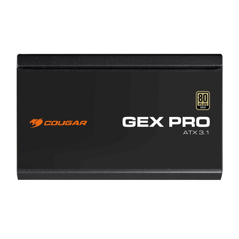 COUGAR PC zdroj GEX PRO 750W 80+ Gold, Fully, ATX3.1, PCIE5.1, GeForce RTX 50 series ready