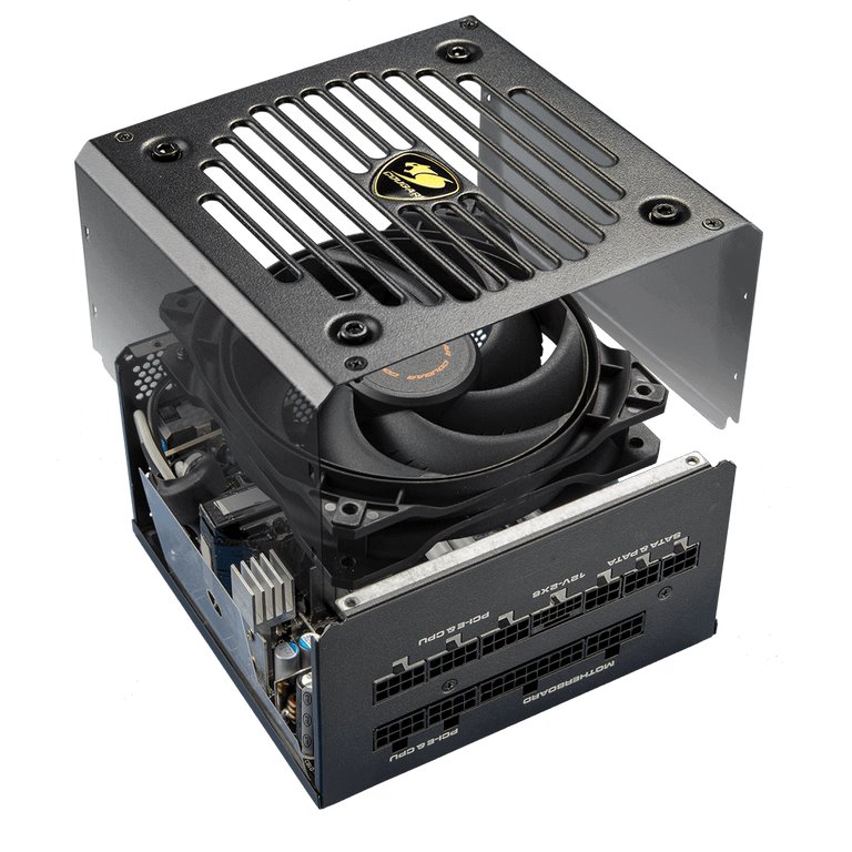 COUGAR PC zdroj GEX PRO 750W 80+ Gold, Fully, ATX3.1, PCIE5.1, GeForce RTX 50 series ready