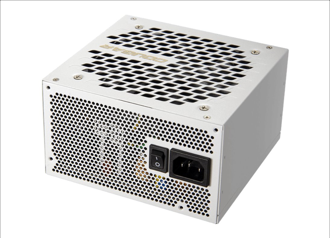 COUGAR PC zdroj GEX X2 1000W SNOW 80+ Gold, modulární (PCI-e 5.0 GPU 12+4 Pin)