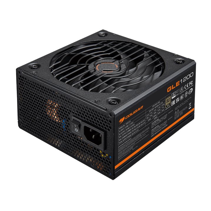 COUGAR PC zdroj GLE 1200W 80+ Gold, Fully modular