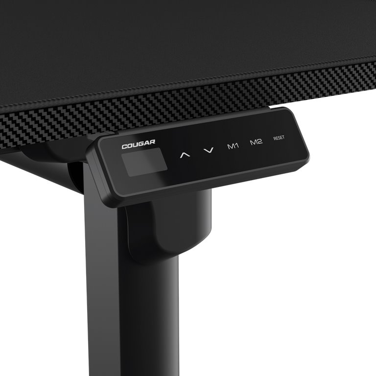 COUGAR stůl E-GRAV 180 elictric 1800 x 800 x 15 mm, 730~1180mm Silent Dual Motor Drive