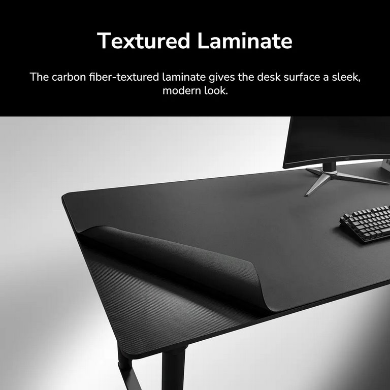 COUGAR stůl E-GRAV 180 elictric 1800 x 800 x 15 mm, 730~1180mm Silent Dual Motor Drive