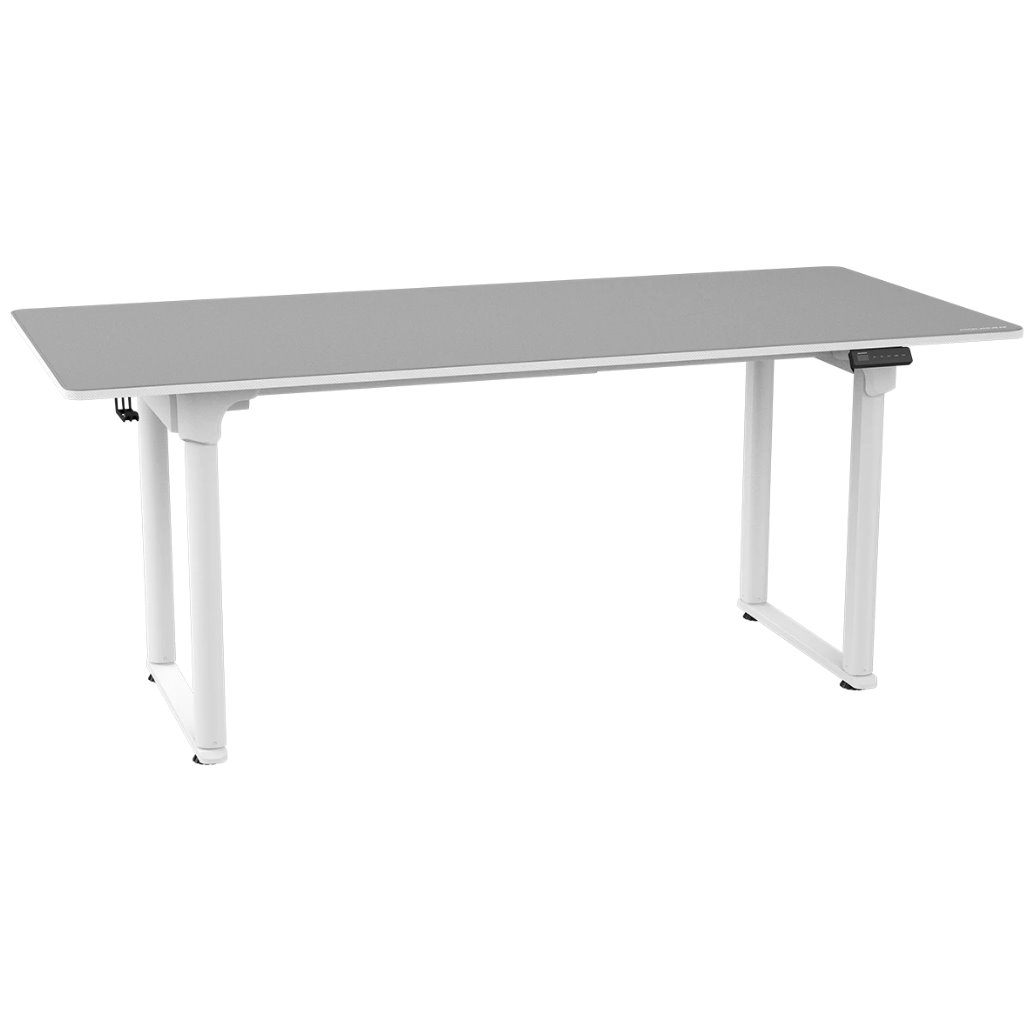 COUGAR stůl E-GRAV 180 WHITE elictric 1800 x 800 x 15 mm, 730~1180mm Silent Dual Motor Drive