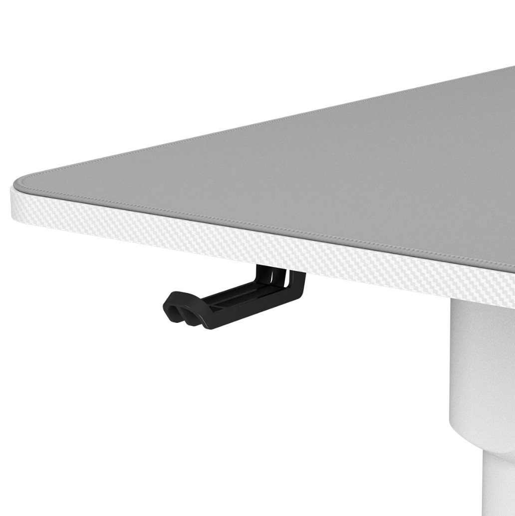 COUGAR stůl E-GRAV 180 WHITE elictric 1800 x 800 x 15 mm, 730~1180mm Silent Dual Motor Drive