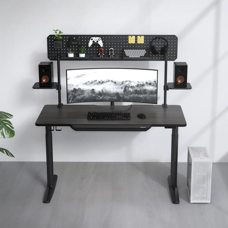 COUGAR stůl E-ODYSSEY 150 elictric 1500 x 700 x 25 mm, 730~1180mm Silent Dual Motor Drive