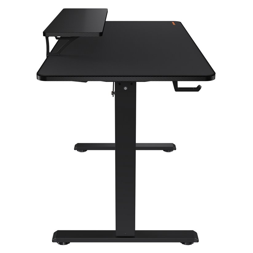 COUGAR stůl E-STAR 120 el. 1200 x 600 x 15, 720-1170mm,carbon design,monitor stand,pad,paměť 2 módy (poškozený obla)