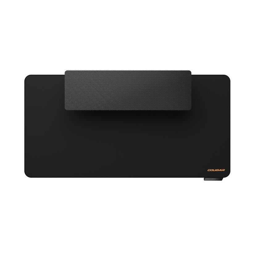 COUGAR stůl E-STAR 120 electric 1200 x 600 x 15, 720-1170mm, carbon design, monitor stand, pad, paměť nastavení 2 módy