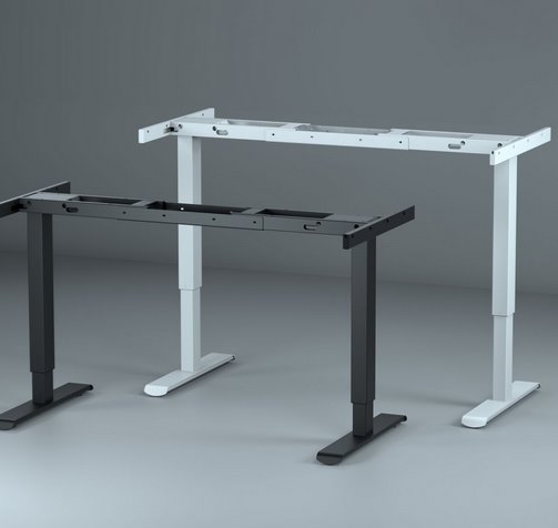 COUGAR stůl ROYAL 150 ELITE elictric 1500 x 800 x 725-1225mm 2x USB 3.0 & 2x USB-C white