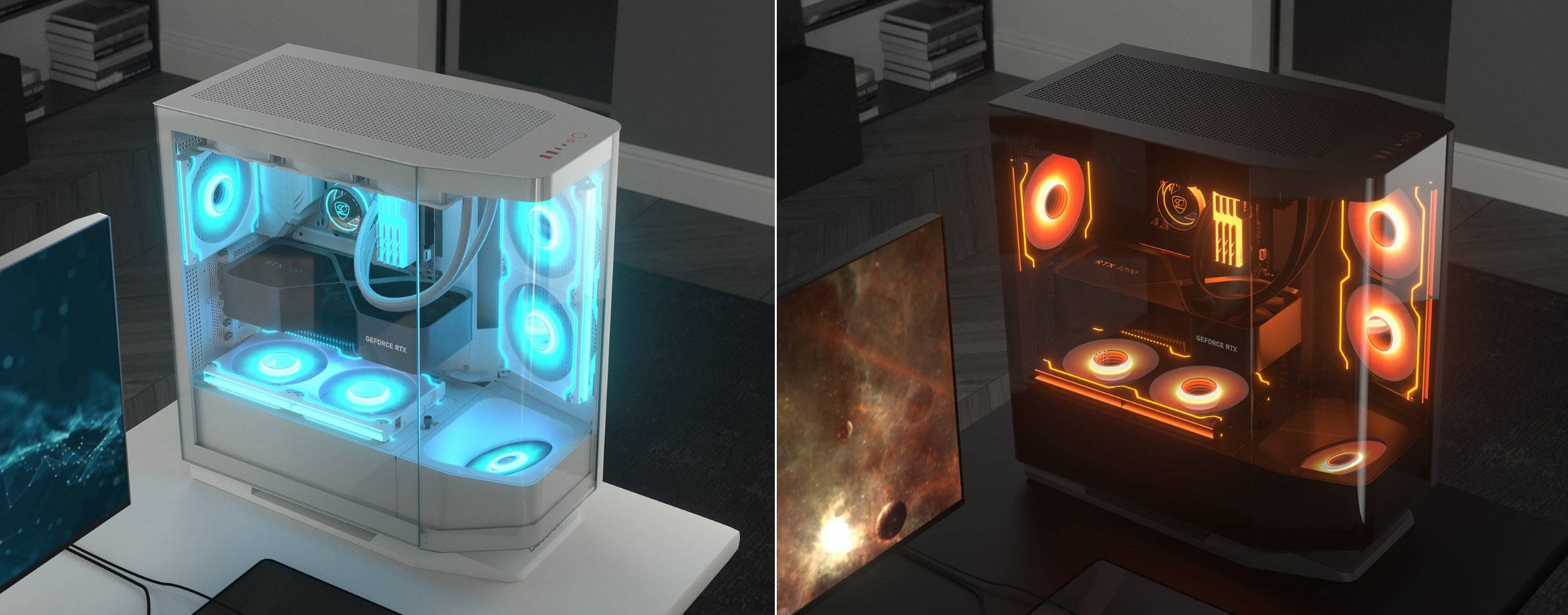 COUGAR ventilátor C140 ARGB black 140mm lightning & power management control