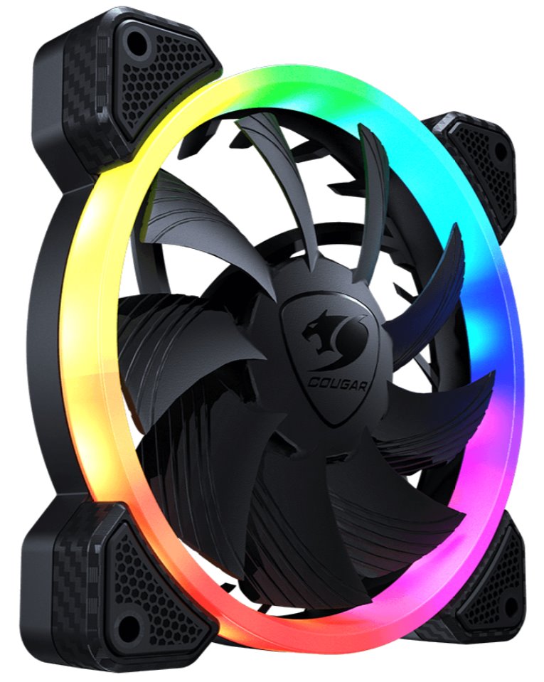 COUGAR ventilátor VORTEX VK 120 ARGB 120mm hydro dynamic bearings, lightning & power management