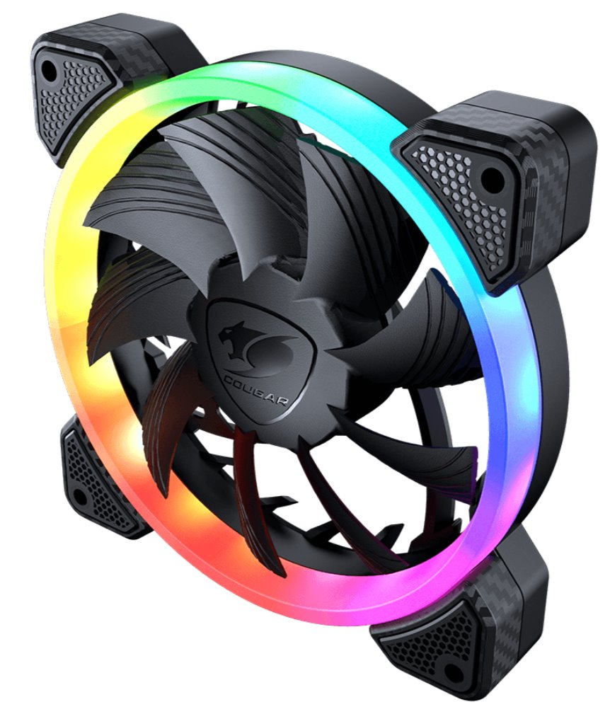 COUGAR ventilátor VORTEX VK 120 ARGB (3pack) 120mm hydro dynamic bearings, lightning & power management
