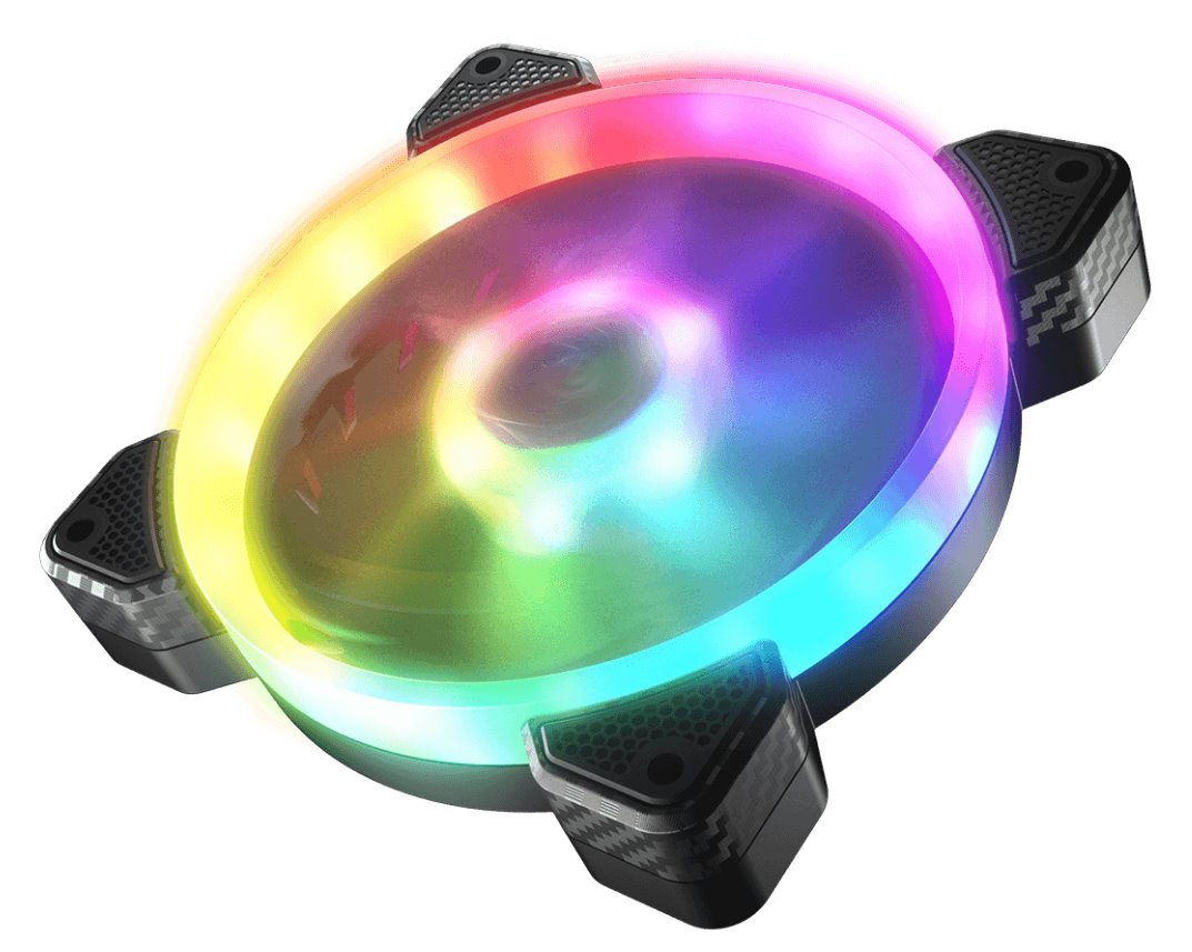 COUGAR ventilátor VORTEX VX 120 ARGB 120mm hydro dynamic bearings, lightning & power management