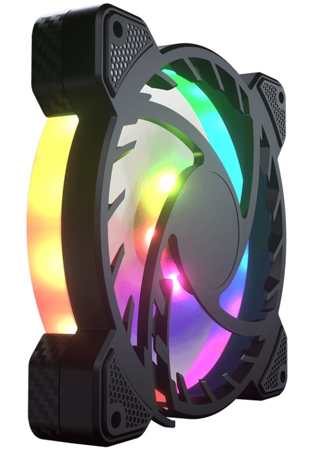 COUGAR ventilátor VORTEX VX 120 ARGB (3pack) 120mm hydro dynamic bearings, lightning & power management