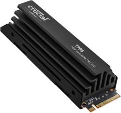 Crucial SSD 4TB T705 PCIe Gen5 NVMe M.2 SSD with heatsink