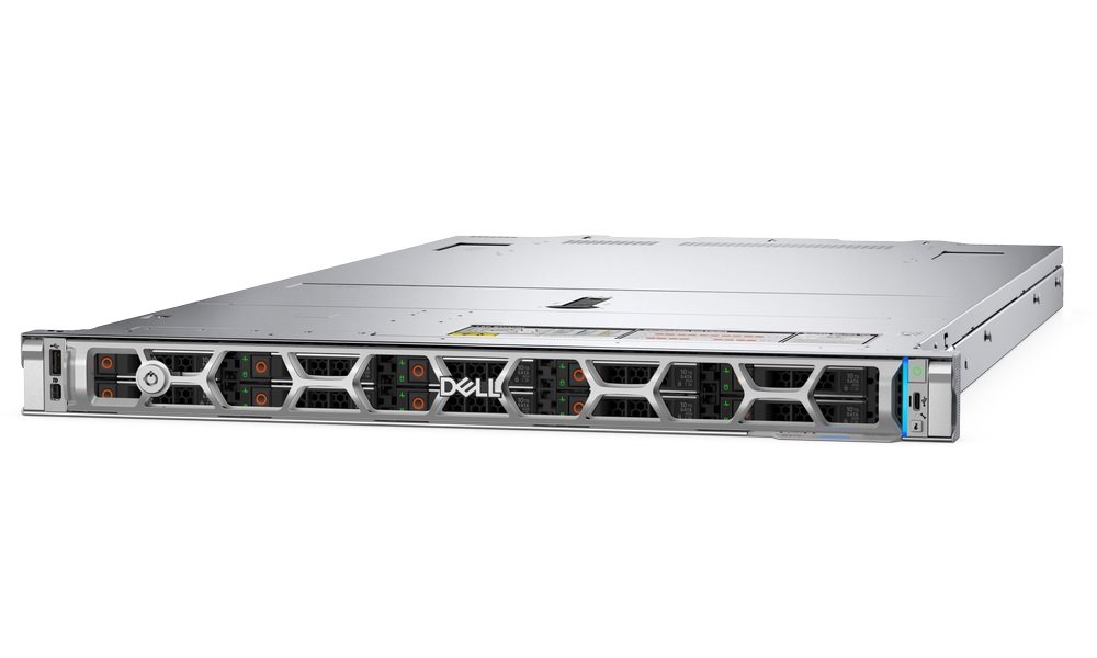 DELL PowerEdge R470 6507P, 1x32GB, 1x480GB SSD, 8x2.5" HP, H965i, iDRAC 10 Ent., 2x1100W, 1U, Rack, 3Y Basic on-site