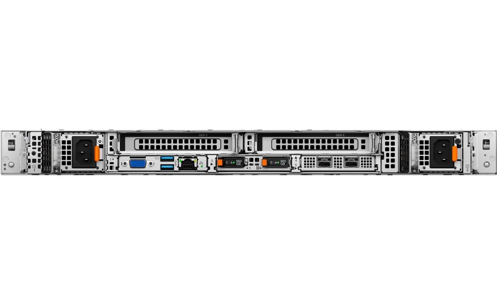 DELL PowerEdge R470 6507P, 1x32GB, 1x480GB SSD, 8x2.5" HP, H965i, iDRAC 10 Ent., 2x1100W, 1U, Rack, 3Y Basic on-site