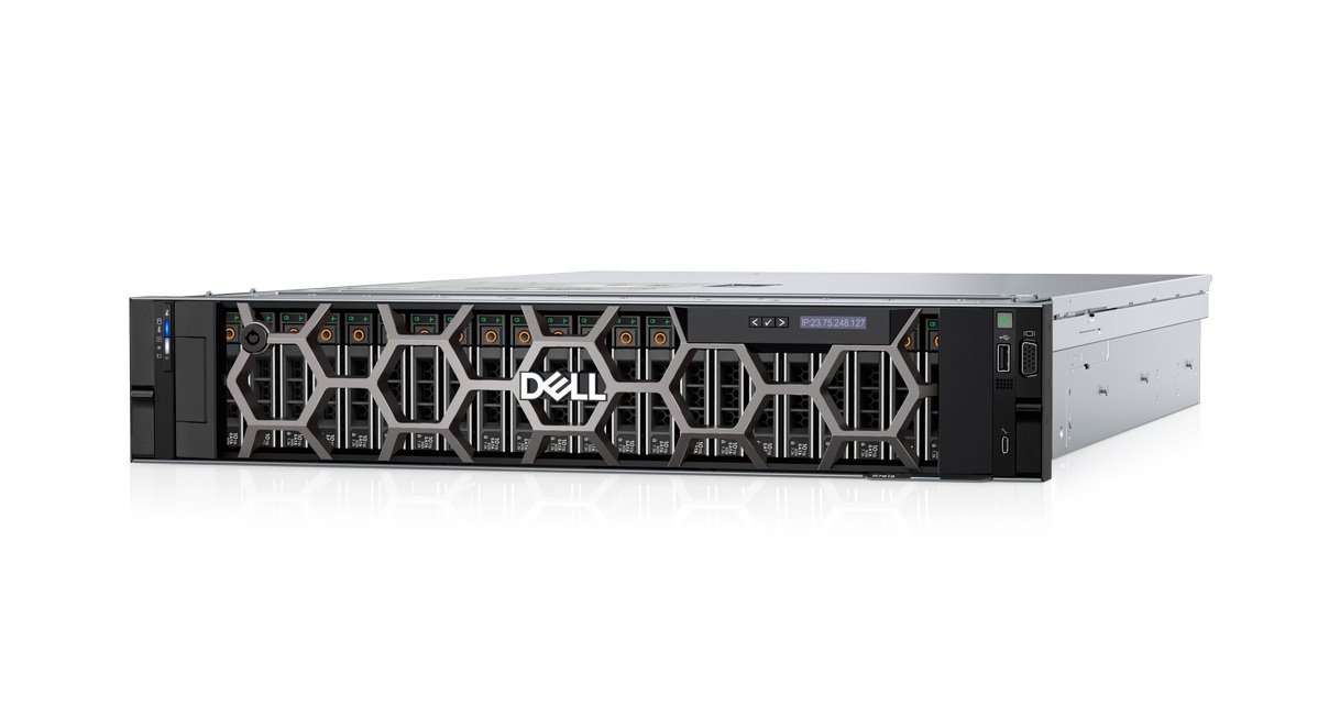 DELL PowerEdge R7615 9254, 2x16GB, 1x480GB SSD, 8x3.5" HP, H355, iDRAC 9 Ent., 2x700W, 2U, Rack, 3Y Basic on-site