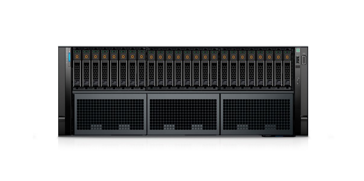 DELL PowerEdge R960 4x6416H, 16x32GB, 2x1.6TB NVMe, 16xNVMe, iDRAC 9 Ent., 4x1100W 4U, Rack, 3Y PS NBD