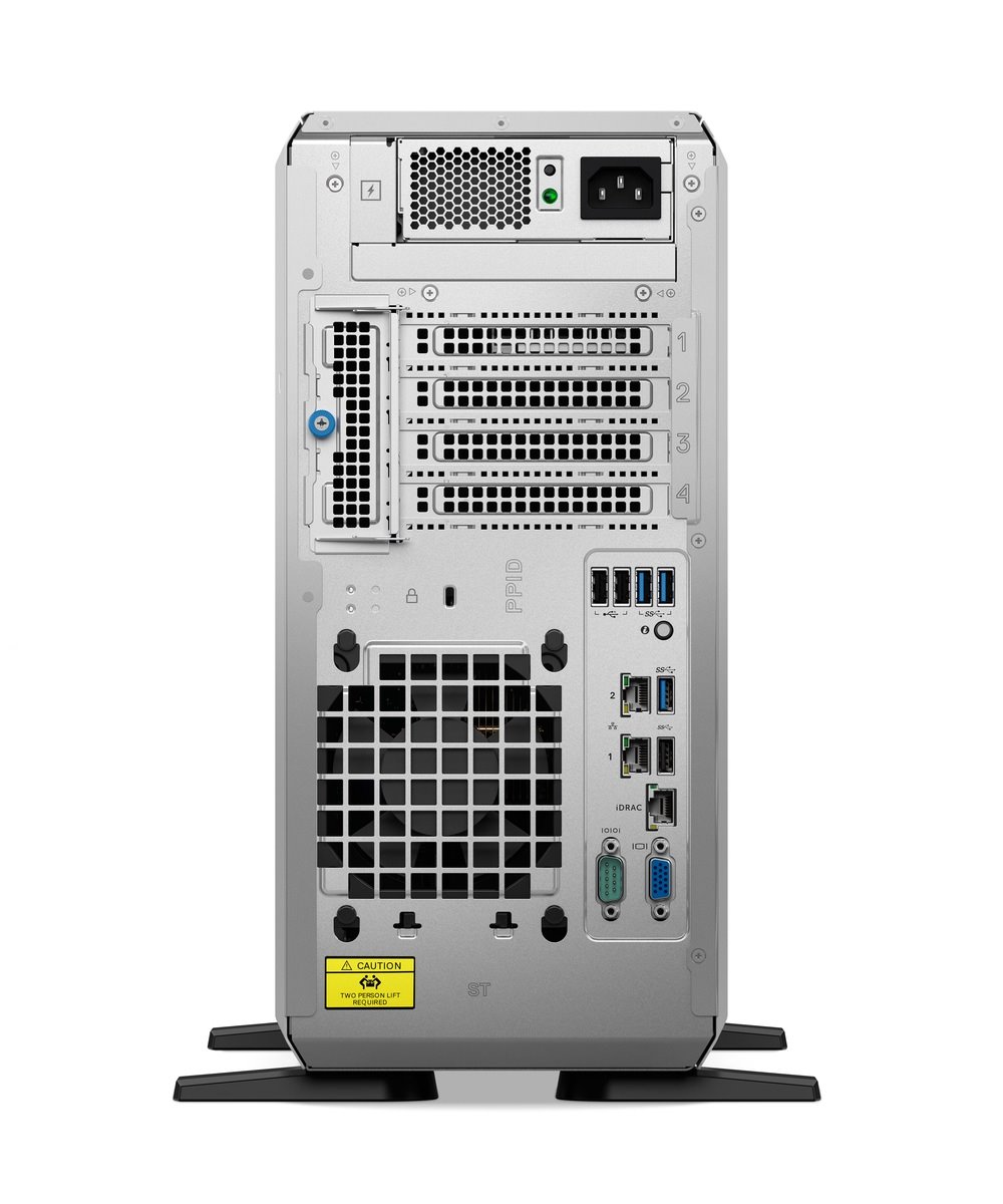 DELL PowerEdge T360 6357P, 2x32GB, 2x480GB SSD, 8x3.5" HP, H755, iDRAC 9 Ent., 700W, Tower, 3Y Basic on-site