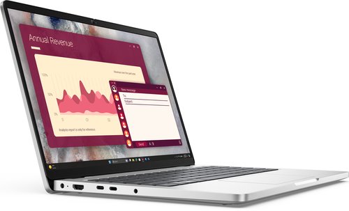 Dell Pro 14 PC14250/U7-255U/32GB/512GB SSD/14" FHD+/IR Cam & Mic/FgrPr/3 Cell/noAC/Backlit Kb/W11 Pro/3Y ProSpt