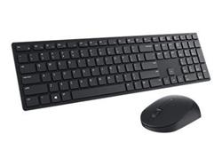 Dell Pro Keyboard and Mouse - KM5221W - Ukrainian (QWERTY) - Black