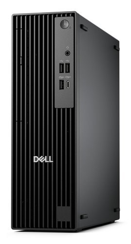 Dell Pro Slim QCS1250/180W/TPM/i3-14100/8GB/512GB SSD/Integrated/Kb/Mouse/W11 Pro/3Y ProSpt