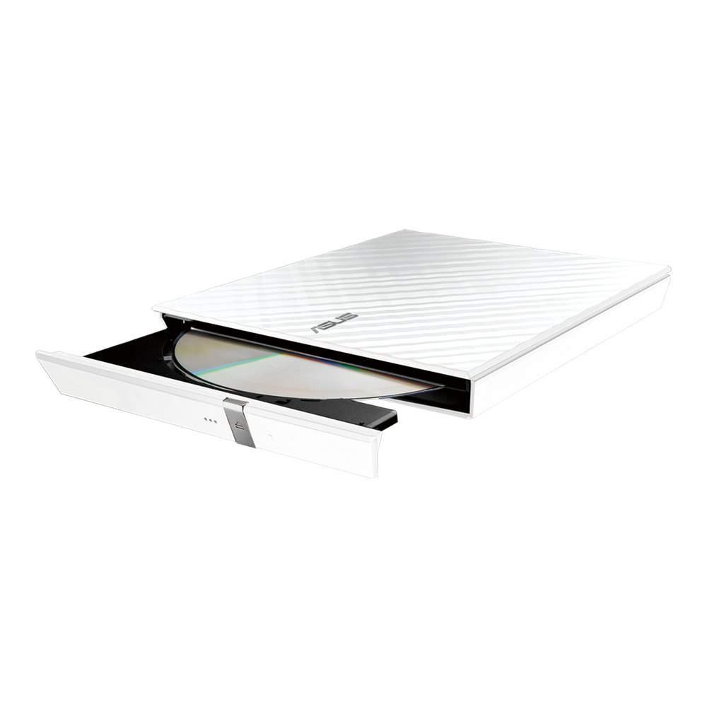 DVD ASUS SDRW-08D2S-U Lite, slim, externí, bílá