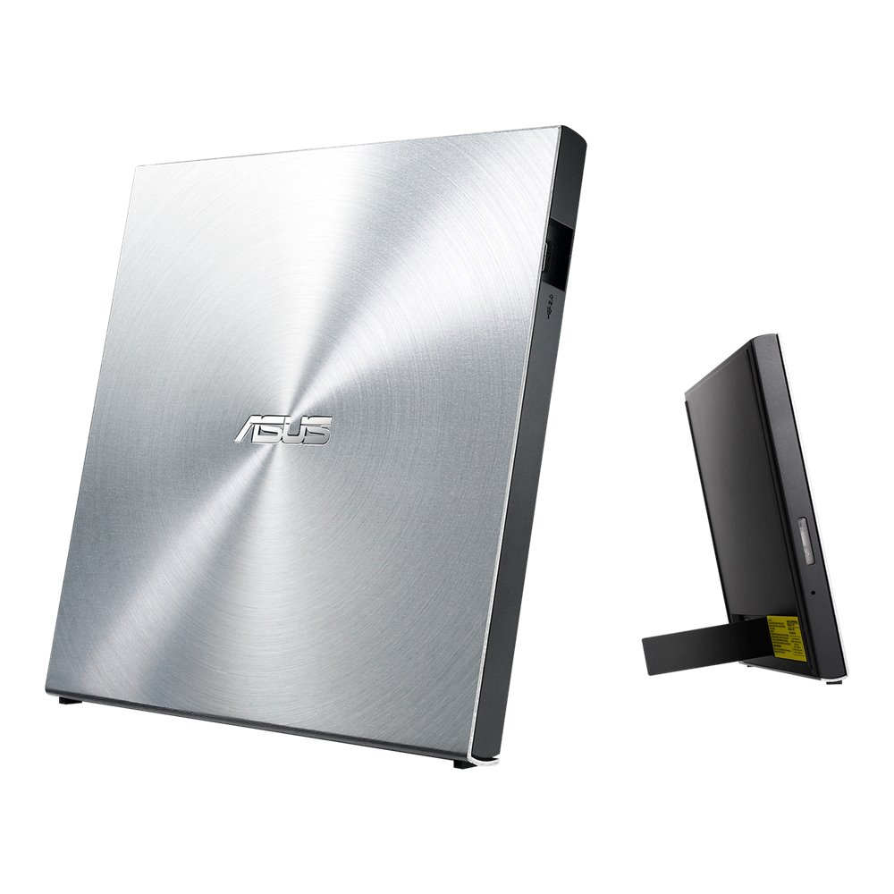 DVD ASUS SDRW-08U5S-U, USB, slim, externí, stříbrná