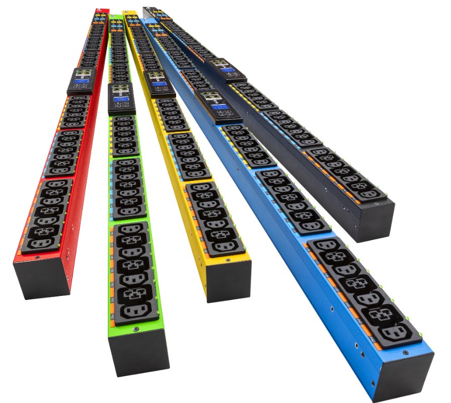 EATON ePDU G4: Měřený vstup IEC 0U, In: C20 16A 1P - Out: 12xC13:12xC39