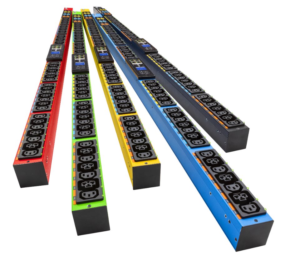 EATON ePDU G4: Měřený vstup IEC 0U, In: IEC60309 16A 1P - Out: 12xC13:12xC39