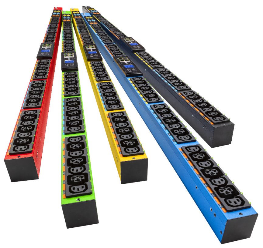 EATON ePDU G4: Měřený vstup IEC 0U, In: IEC60309 16A 3P - Out: 12xC13:12xC39