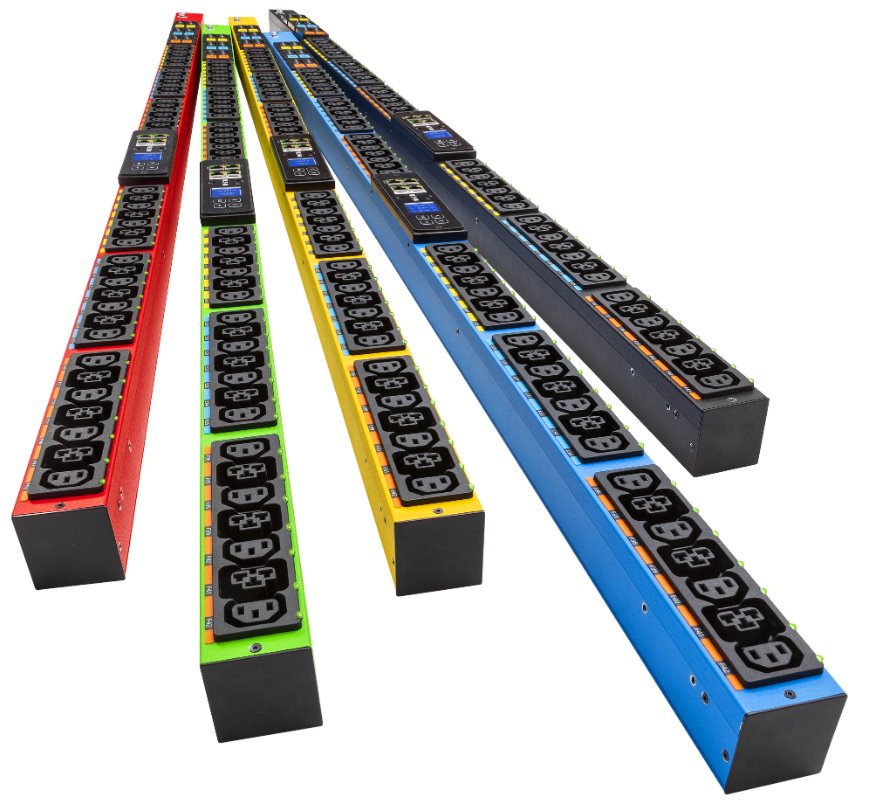 EATON ePDU G4: Měřený vstup IEC 0U, In: IEC60309 32A 1P - Out: 24xC13:18xC39