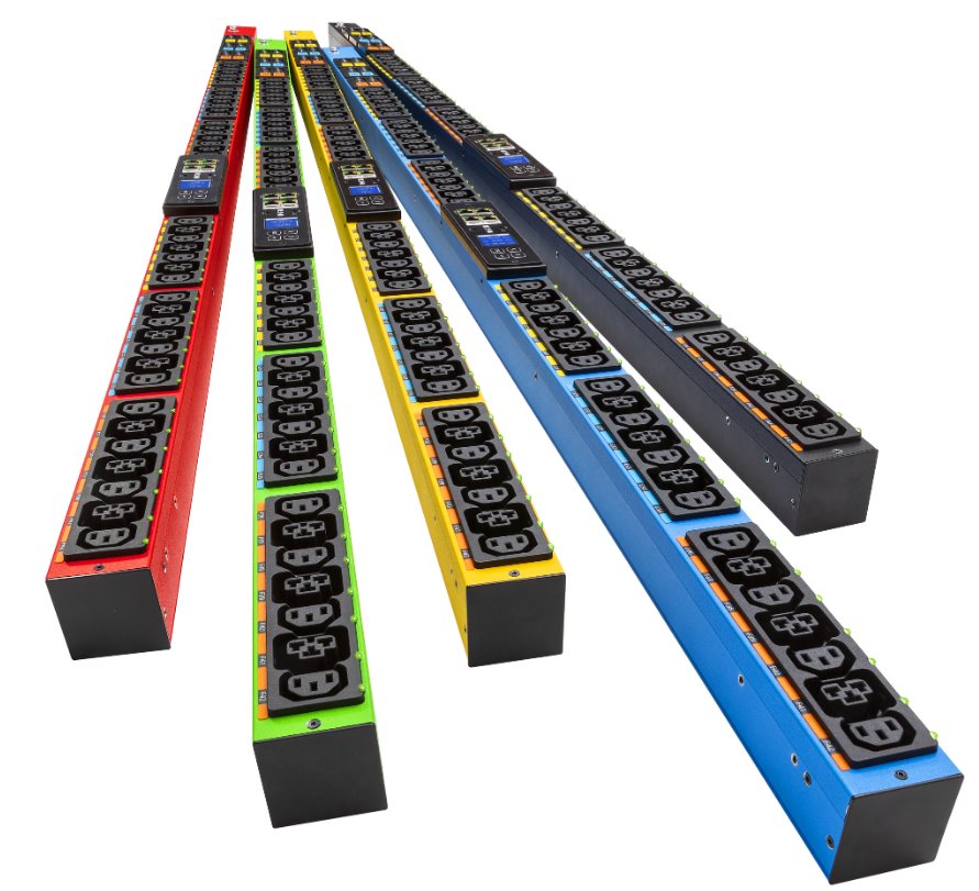 EATON ePDU G4: Měřený vstup IEC 0U, In: IEC60309 32A 3P - Out: 12xC13:12xC39