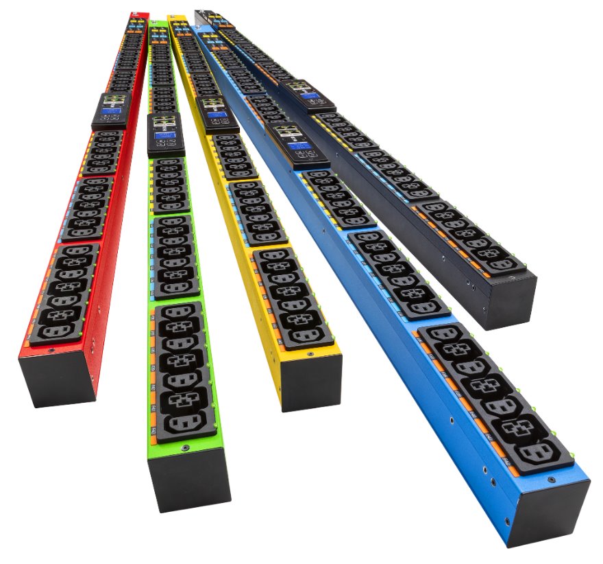 EATON ePDU G4: Řízené IEC 0U, In: IEC60309 32A 3P - Out: 12xC13:12xC39