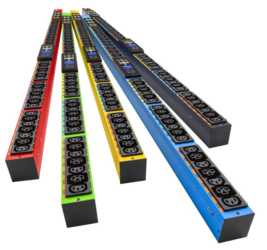 EATON ePDU G4: Řízené IEC 0U, In: IEC60309 32A 3P - Out: 24xC13:18xC39