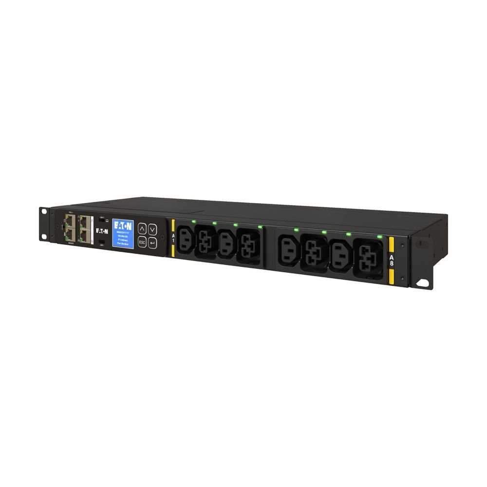 EATON ePDU G4: Řízené IEC 1U horizontální, In: C20 16A 1P - Out: 4xC13,4xC39