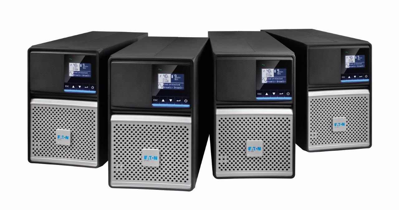 EATON UPS 5P 1150i G2, Line-interactive, Tower, 1150VA/920W, výstup 8x IEC C13, USB, displej, sinus, slot pro LAN