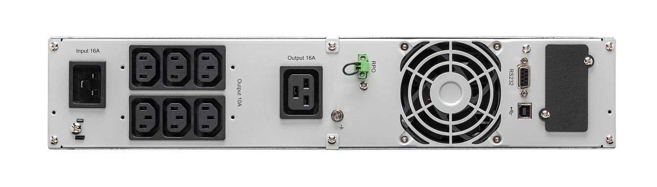 EATON UPS 9E 3000VA, On-line, Rack 2U, 3000VA/2700W, výstup 6/1x IEC C13/19, USB, displej, sinus