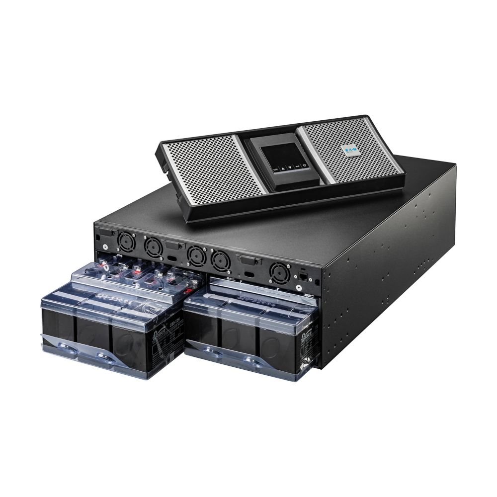 EATON UPS 9PX 11000i RT4U Netpack G2, On-line, Rack 4U/Tower, 11kVA/11kW, svorkovnice + výstup 6/6x IEC C13/C39, USB,LAN