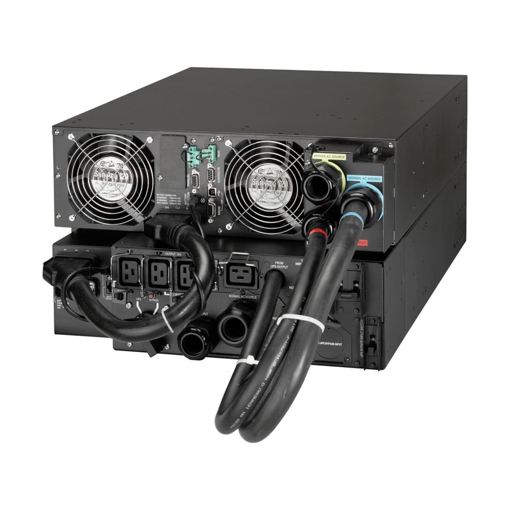 EATON UPS 9PX 6000i 3:1 Netpack, On-line, Rack 6U/Tower, 6kVA/5,4kW, Bypass, svorkovnice + výstup 4x IEC C19, USB, LAN