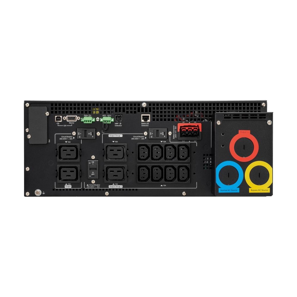 EATON UPS 9SX 11000i G2, On-line, Rack 4U/Tower, 11kVA/11kW, svorkovnice + výstup 8/4x IEC C13/C19, USB, slot pro LAN