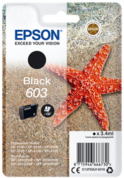 Epson atrament XP-2100/3100 black 3.4ml - 150 str.
