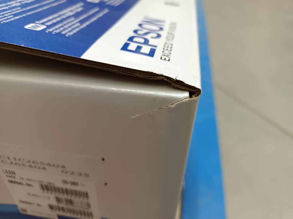 Epson EcoTank L5296 A4, color MFP, Fax, ADF, USB, LAN, WiFi - poškozené balení