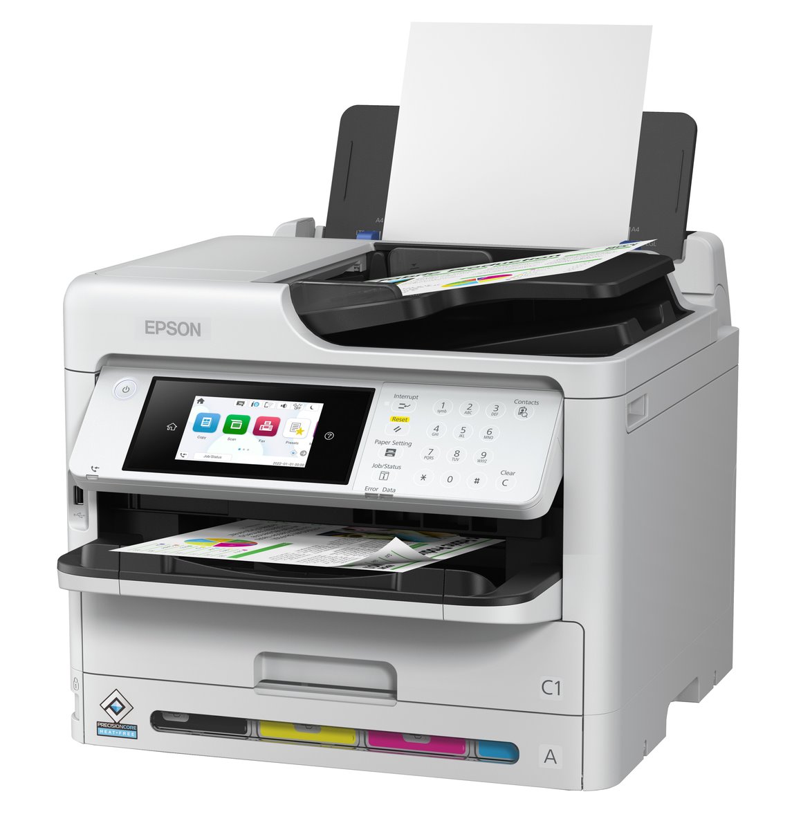Epson inkoustová tiskárna WorkForce Pro WF-C5890DWF A4 color MFP, USB/WiFi/LAN, PSCF, duplex, ADF + Nextbase DVR222G