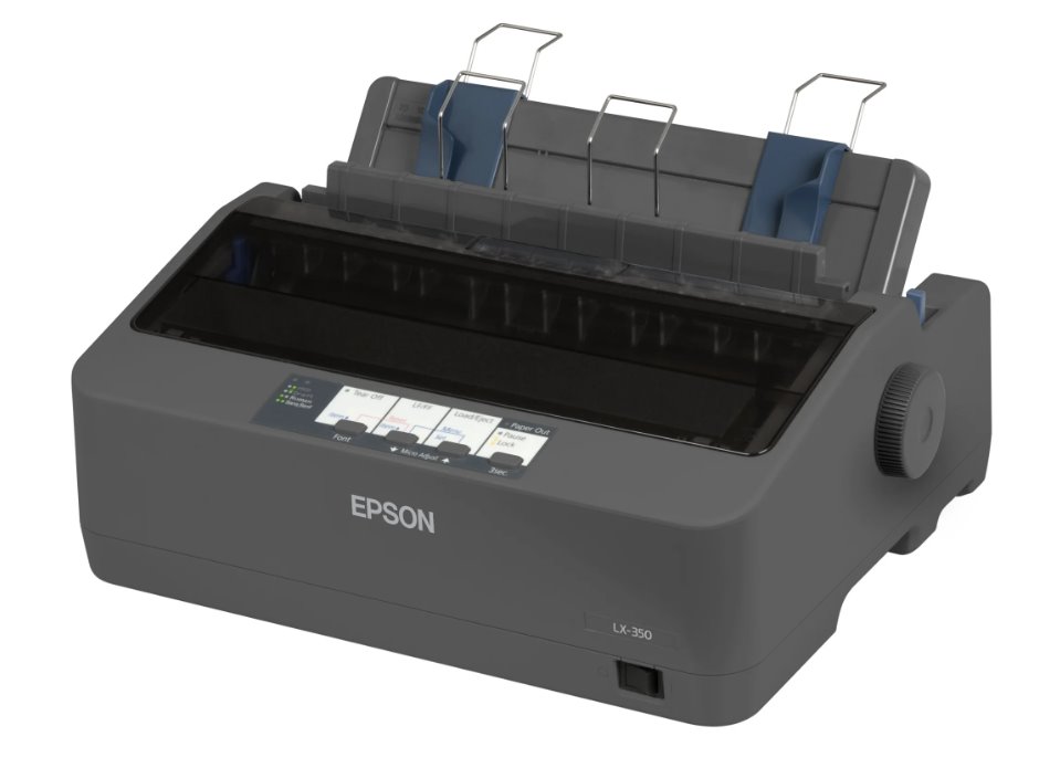 Epson jehličková tiskárna LX-350 - A4, 9jehl., 350zn., LPT/RS232/USB