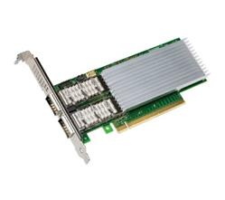 Ethernet Network Adapter E810-CQDA2, 2x100Gb QSFP28, PCIe 4.0 x16, bulk